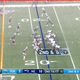 A recent CBS NFL broadcast, with 4:3 viewing area highlighted